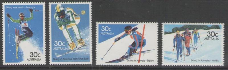 AUSTRALIA SG915/8 1984 SKIING MNH 