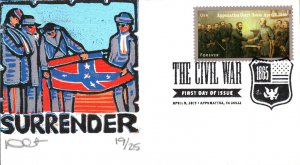 #4981 Surrender at Appomattox Curtis FDC