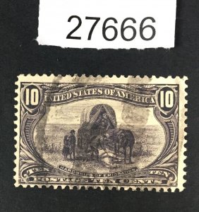 MOMEN: US STAMPS # 290 USED LOT #27666