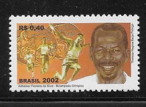 Brazil 2002 Adhemar Ferreira da Silva Olympic Medalist Sc 2857 MNH A2380