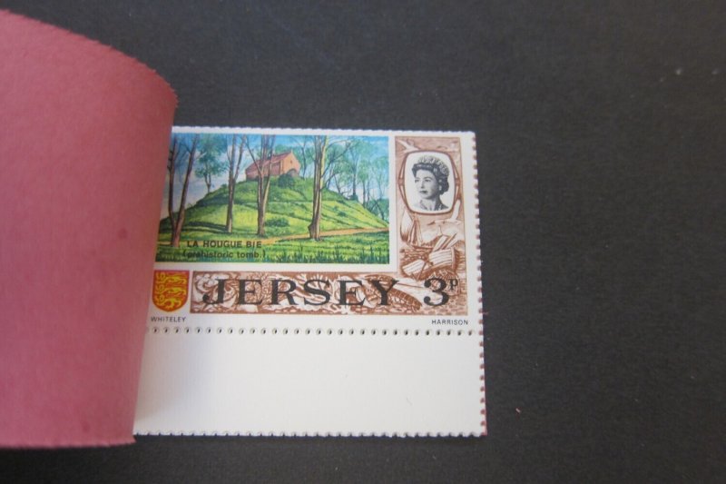 Great Britain Jersey 1974 Sc 40ae Booklet