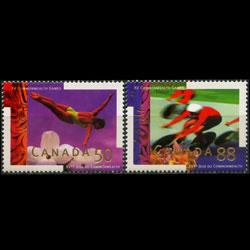 CANADA 1994 - Scott# 1521-2 Comm.Games 50-88c NH