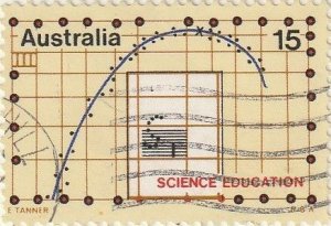 Australia 1974 Sc#604, SG#584 15c Science Education USED-VF-NH.