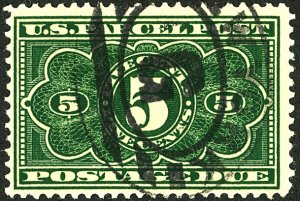 U.S. #JQ3 Used