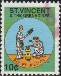 Saint Vincent,  Revenue Stamp