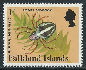 Falkland Islands, Sc #387, 1d MH