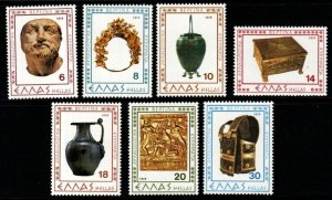 GREECE SG1468/74 1979 ARCHAEOLOGICAL DISCOVERIES FROM VERGINA MNH