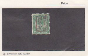 MALAYA-JAP.OCC. Scott NA1 MNH 1942 PAHANG  RED OVPT  Catalogue $ 625.00