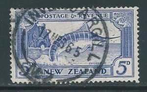 New Zealand 192 Marlin single used