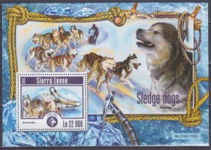 2015 Sierra Leone 6208/B775 Northern sled dogs 10,00 €