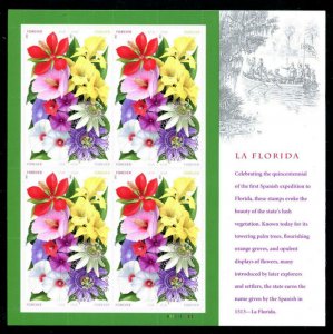 #4750 -53b 49c  La Florida, VF NH IMPERF SHEET of 16, LIMITED SUPPLY, Rare! V...