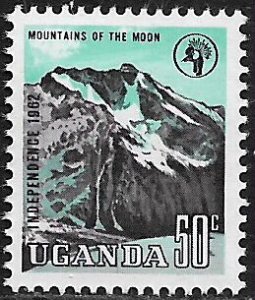 Uganda #88 MNH Stamp - Independence - Mountains of the Moon