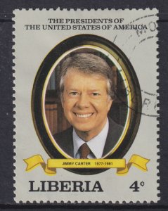 Liberia 933 American Presidents 1982