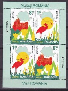 2012 Romania 6617-6618/B529 Europa Cept / Birds  13,00 €