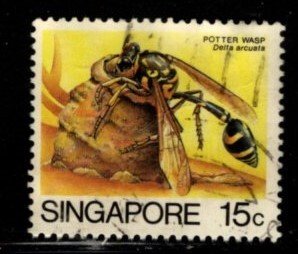 Singapore - #455 Potter Wasp - Used