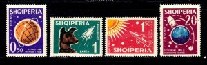 Albania stamps #621 - 624, MLH OG, VF - XF, complete set, SCV $12.15 