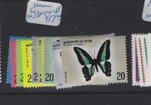 Korea Butterfly SC 1004-13 MNH (5gve)