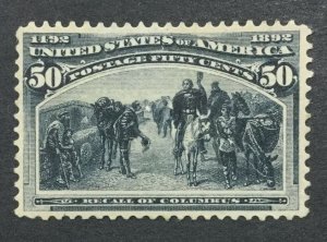 MOMEN: US #240 MINT OG H #29166