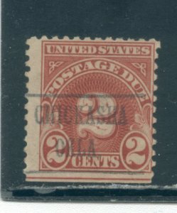 US Rare Precancel Chickasha Okla. on postage due cgs (1)