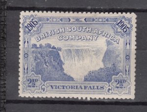 J43881 JLStamps 1905 rhodesia mh #77 water falls