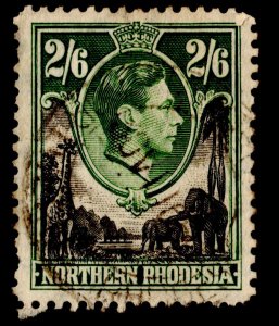 Nothern Rhodesia Scott 41 Used.