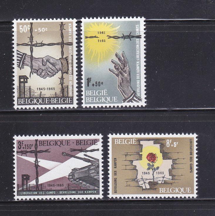 Belgium B772-B775 Set MNH Liberation Of Concentration Camps (A)