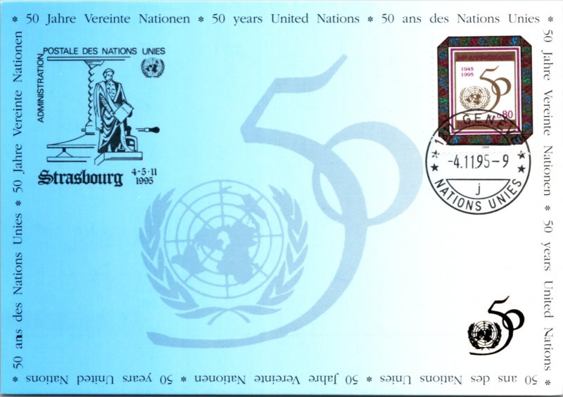 United Nations Geneva, Worldwide First Day Cover