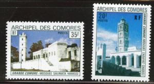 Comoro Islands Scott 114-115 MNH** 1973 set