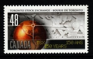 CANADA SG2169 2002 150TH ANNIVERSARY OF TORONTO STOCK EXCHANGE MNH