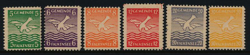 Germany - Soviet Zone - Local issue stamps MNH - Birds