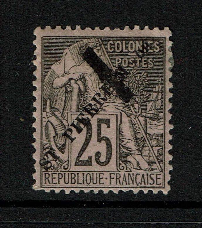 St. Pierre De Miquelon SC# 49 - Mint Hinged / Hinge Rem - Lot 061817