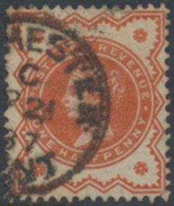 GB SG 197 Vermilion    SC#  111   Used  see details & scans