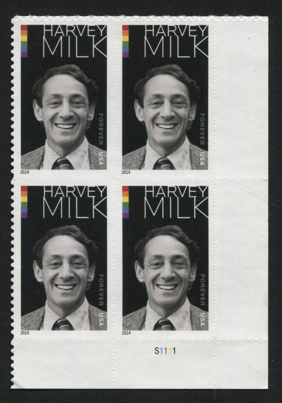 US 4906 Harvey Milk MNH