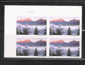 Mint Plate Block Grand Teton National Park sc C-147