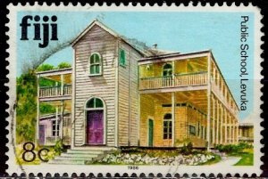 Fiji; 1986; Sc. # 413B;  Used Single Stamp > Inscribed 1986