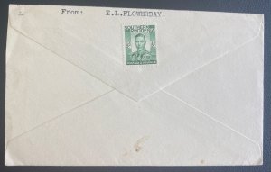 1950 Selukwe Southern Rhodesia first Day Cover FDC to Steiermark Austria