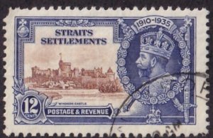 Straits Settlements #215 Used