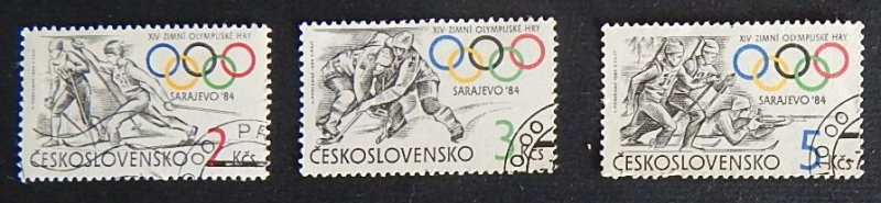 Sport, Olympian Games, 1984, Czechoslovakia, №1118-Т.
