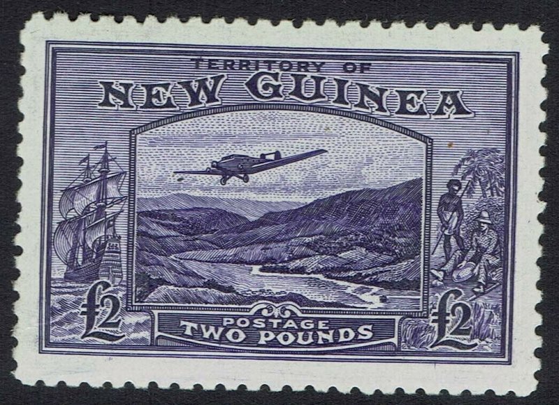 NEW GUINEA 1935 BULOLO AIRMAIL 2 POUNDS MNH **