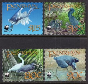 Penrhyn Island 468-471 Birds MNH VF