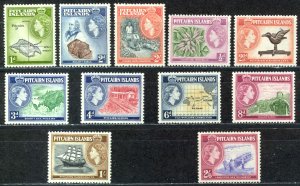 Pitcairn Islands Sc# 20-30 MH 1957 Definitives