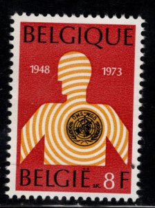 Belgium Scott 838 MNH**  World Health Organization WHO  stamp