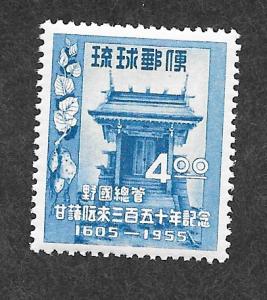 Ryukyu Islands 34 Mint NH!