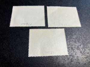 Bermuda Scott 176c 182b 186a Mint