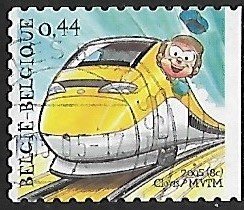 Belgium # 2066 - Train - used.....{BLW7}