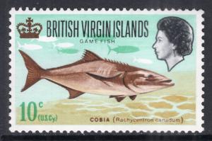 British Virgin Islands 187 Fish MNH VF