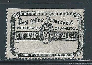 United States Post Office Seals ox21 single MLH