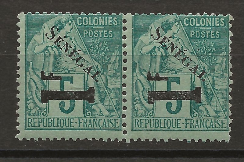 Senegal 32 Y&T 7 Pair MLH Fine 1892 SCV $900.00 (jr)