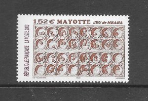 MAYOTTE CLEARANCE #189 MRAHA GAME MNH