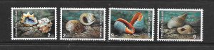 SHELLS - THAILAND #1771-4 MNH